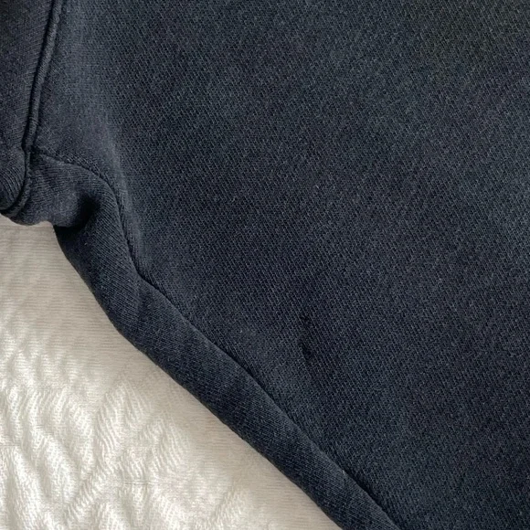 Nike Athletic Catching Air Alumni Fleece Sweat Shorts Men Small Black Neon - Picture 7 of 13